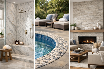 Top Mosaic Tile Ideas for Stylish Bathrooms, Pools and Living Rooms