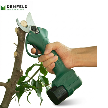 16.8v cordless electric pruning shears for garden branch cutting
