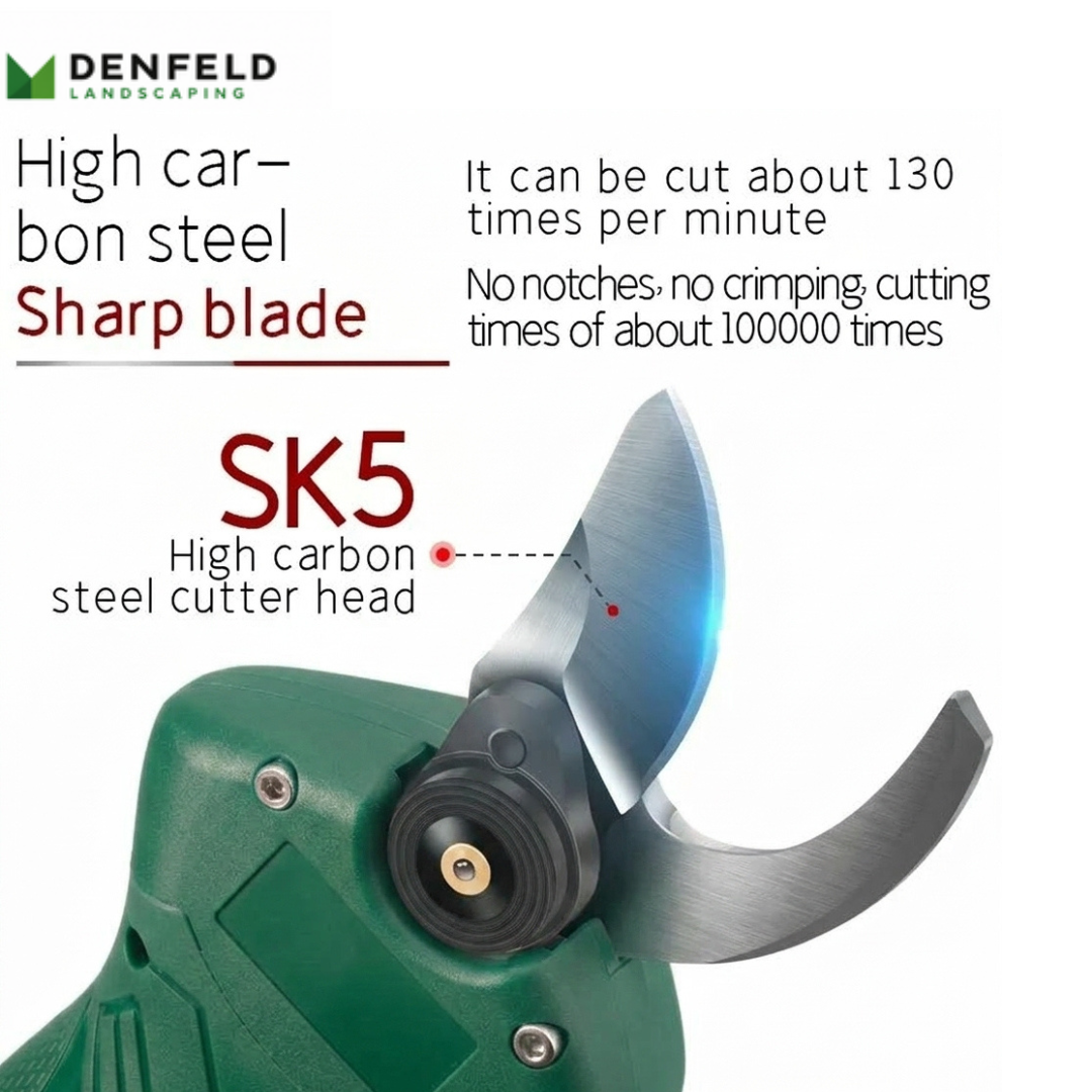 16.8v cordless electric pruning shears for garden branch cutting
