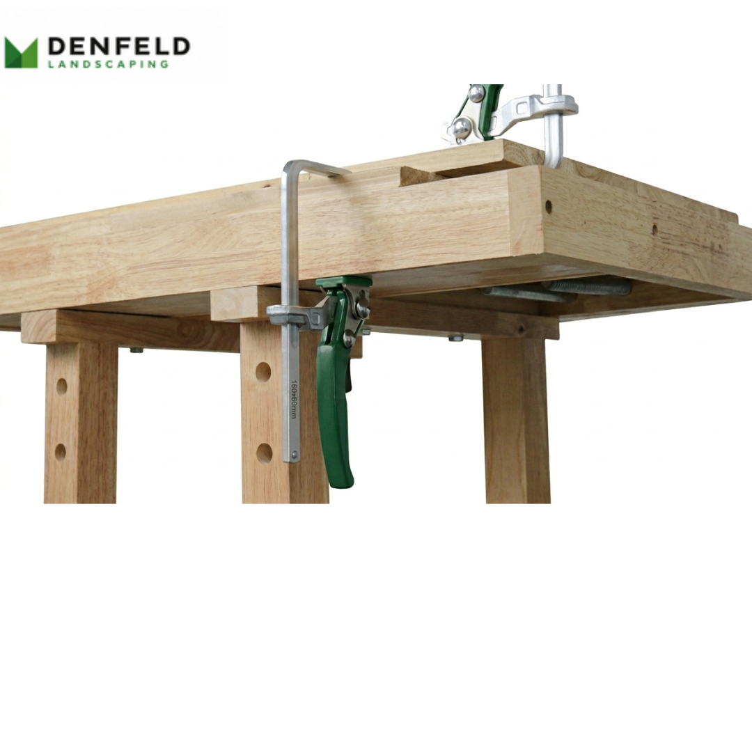 MFT table clamp set for cabinet making and carpentry