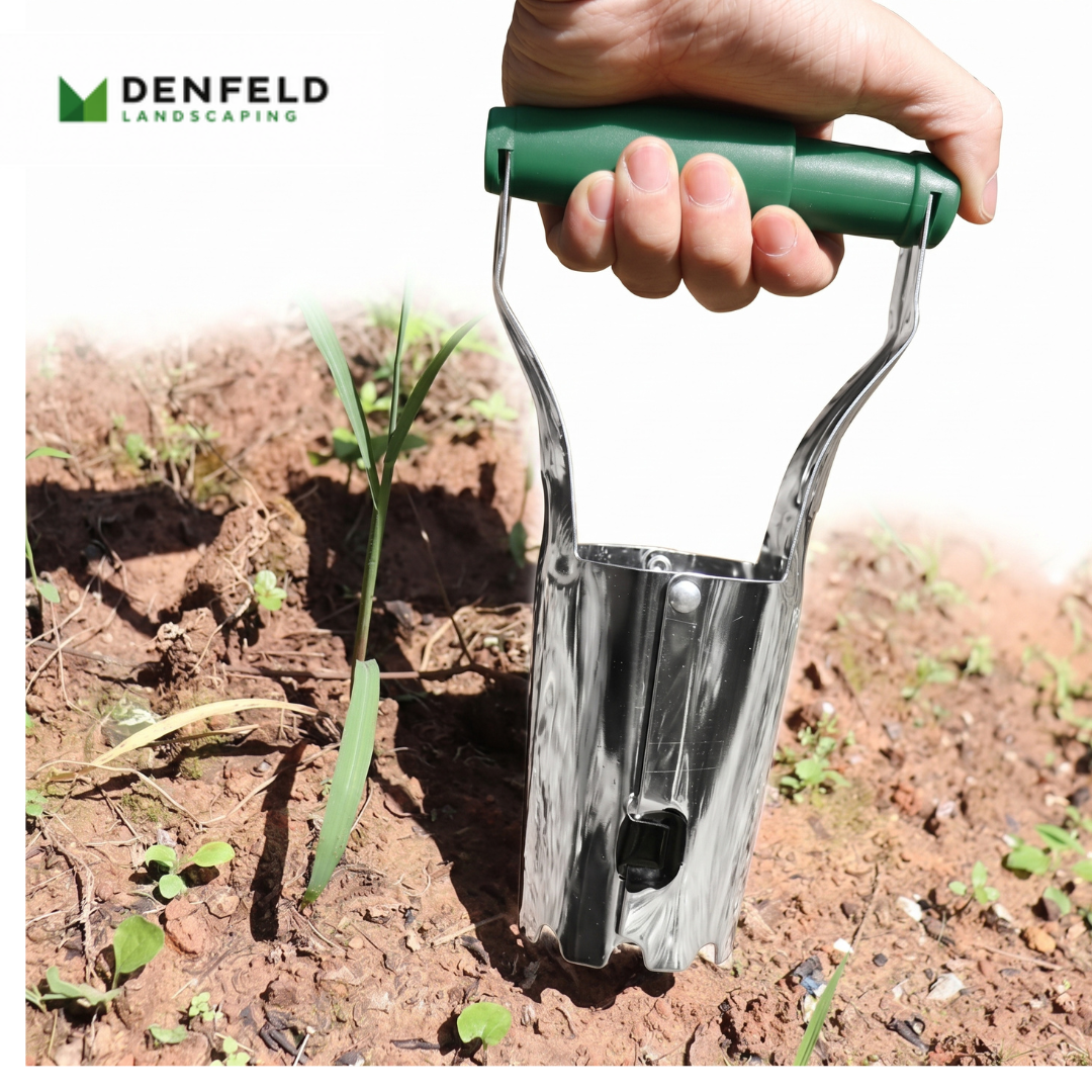 garden seedling planter tool for flowers vegetables and small plants
