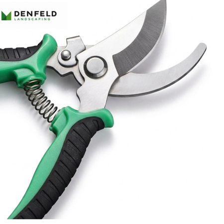 Denfeld Landscaping Professional Stainless Steel Gardening Shears – Pruning Tool for Branches, Fruit Trees & Flowers
