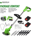 lightweight cordless grass trimmer for backyard weed removal
