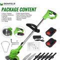 cordless lawn edger for fences pathways and gardens