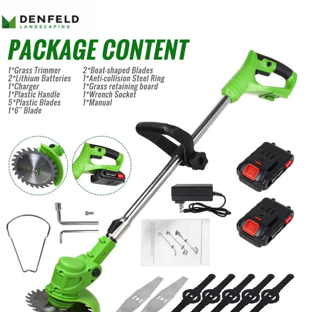 cordless lawn edger for fences pathways and gardens