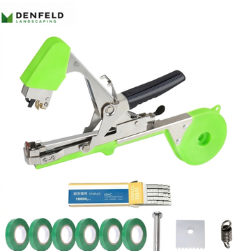 garden plant tying machine for tomatoes and climbing vegetables