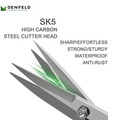 sharp pruning shears for branches stems and shrubs